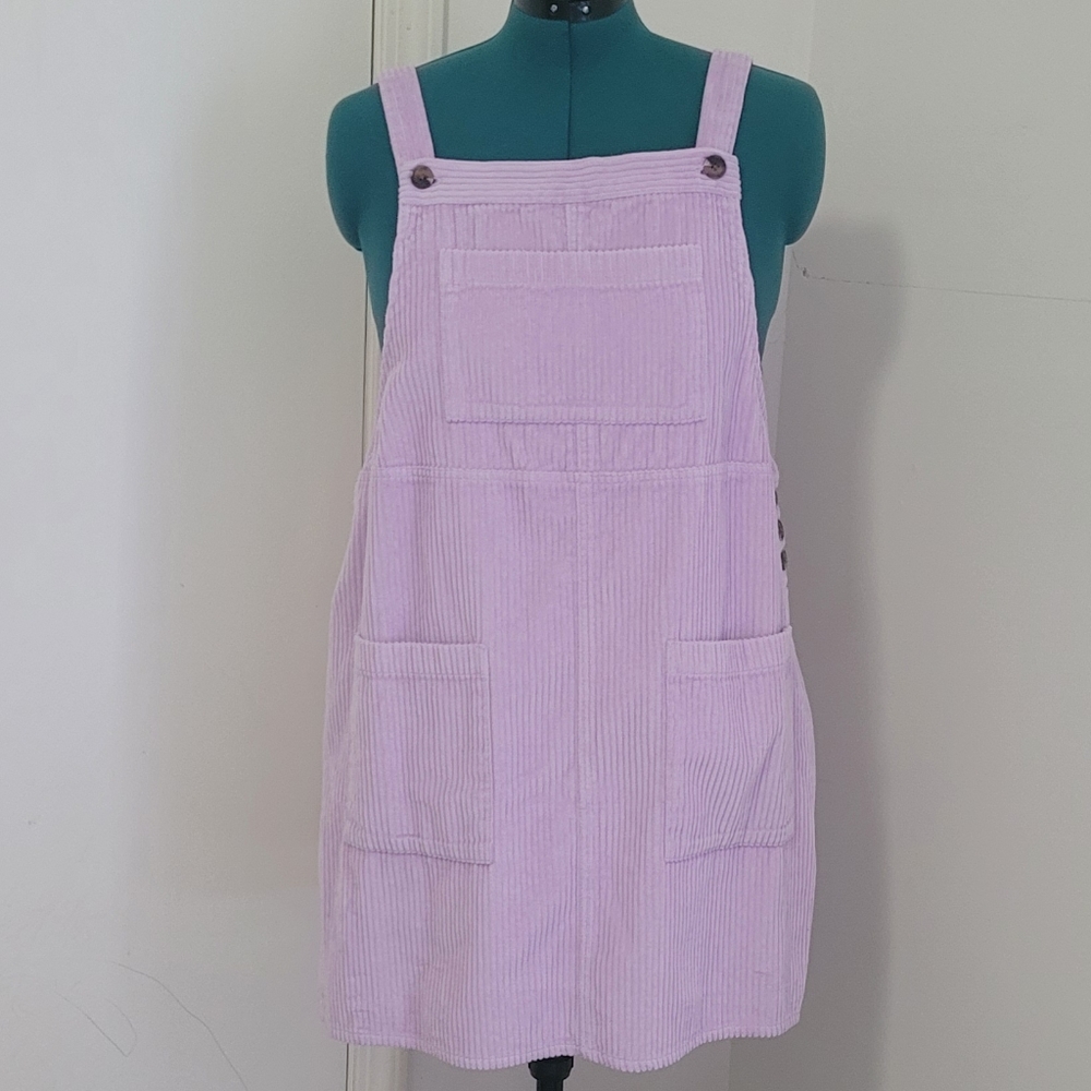 Wild Fable Corduroy Overall Dress - SIZE XL - Lilac Purple